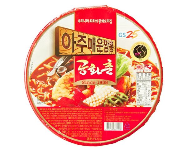 韓国　カップラーメン